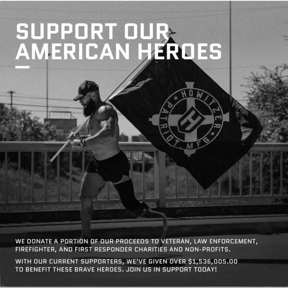 Howitzer Style Men's T-Shirt 76 PEOPLE Military Grunt MFG - Picture 6 of 10